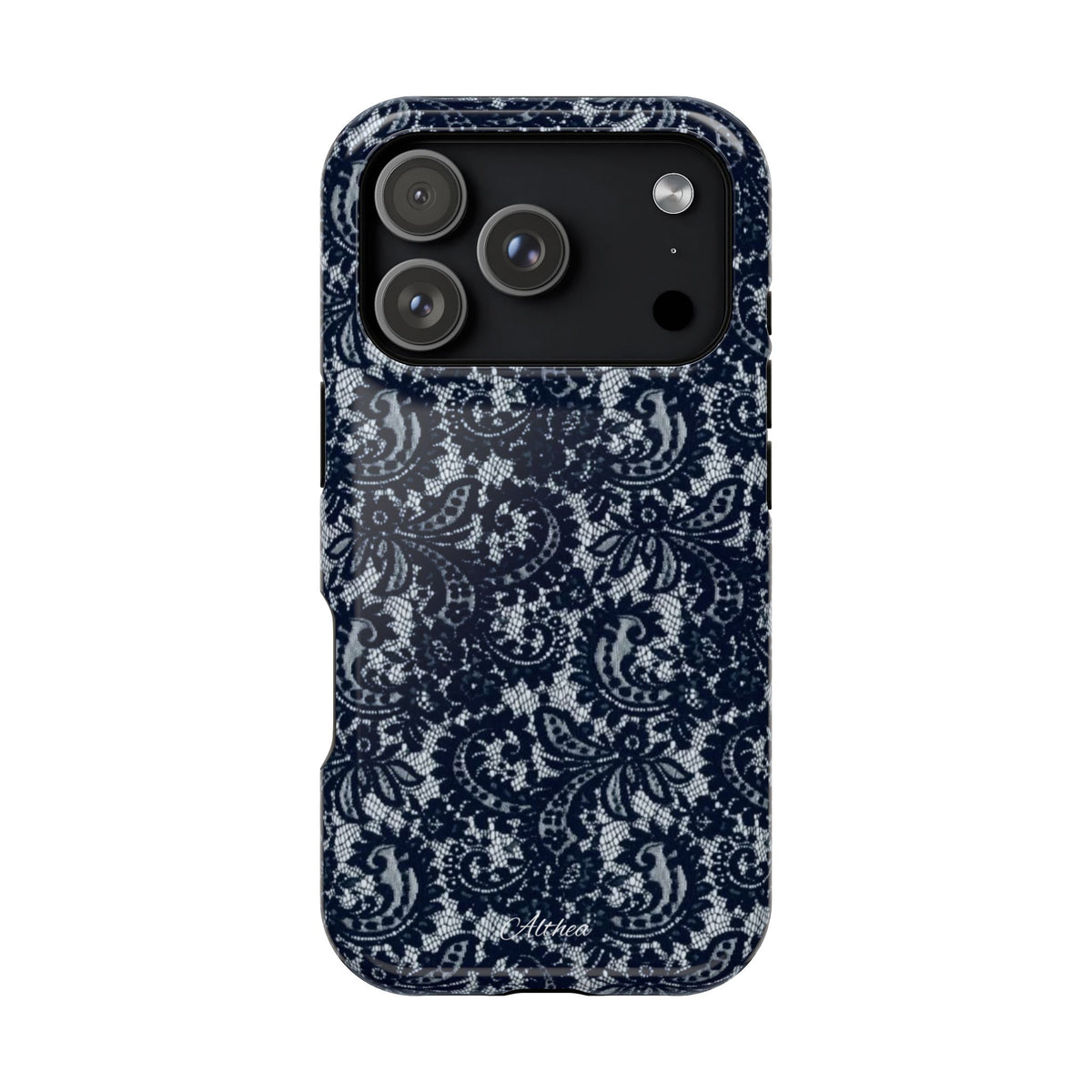 Navy Blue Lace
