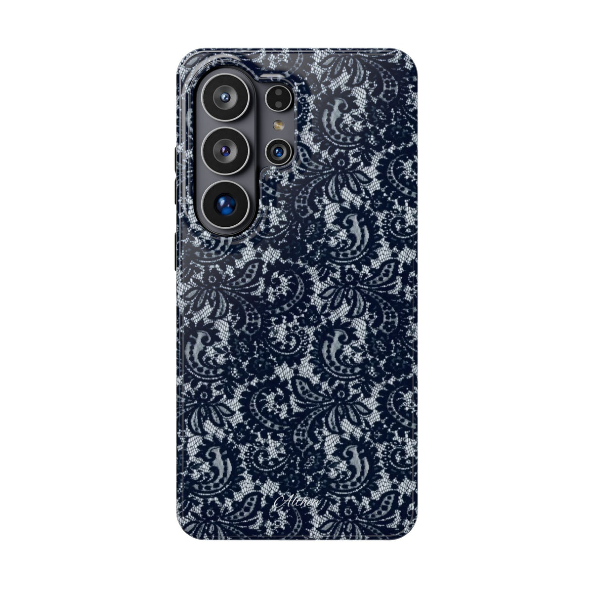 Navy Blue Lace