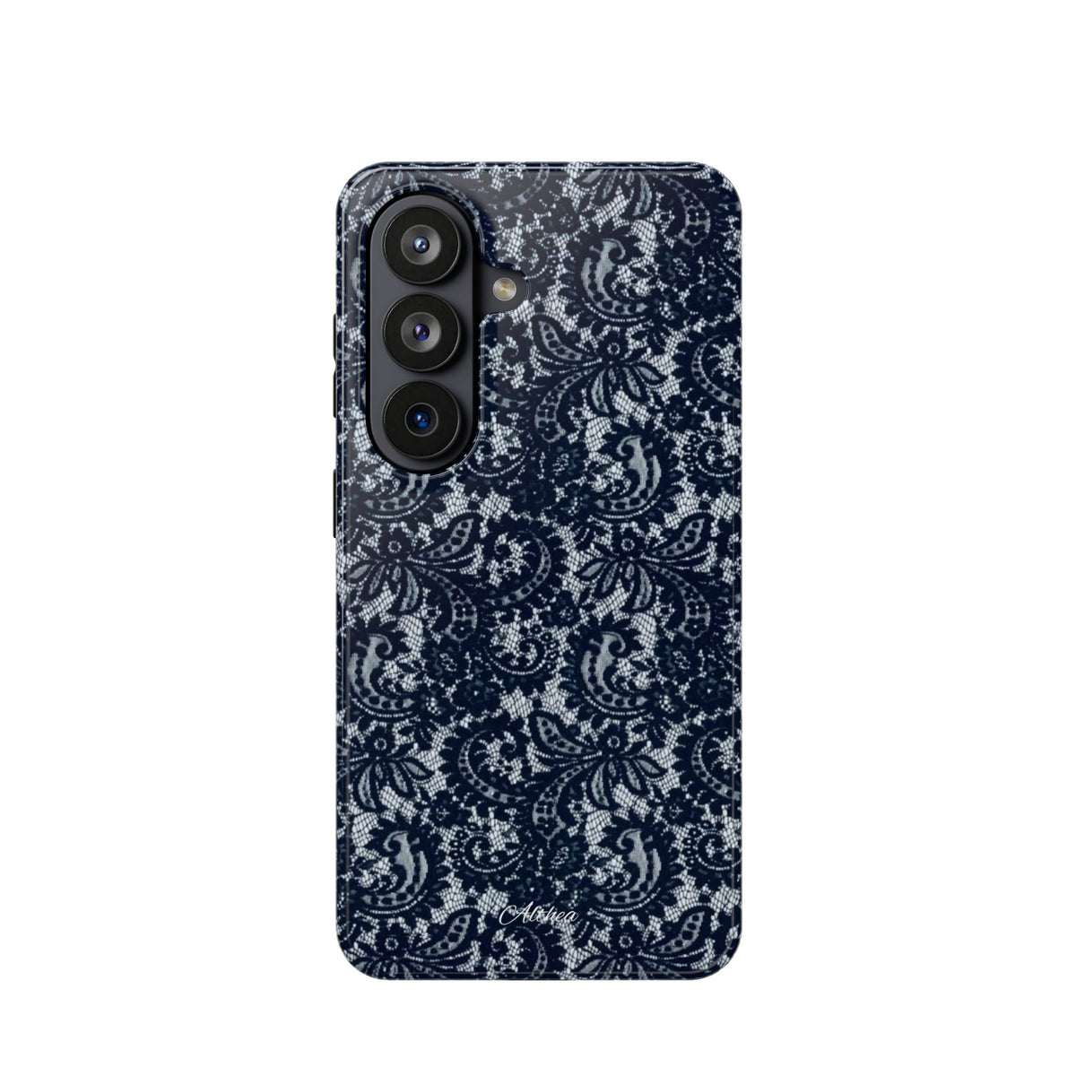 Navy Blue Lace