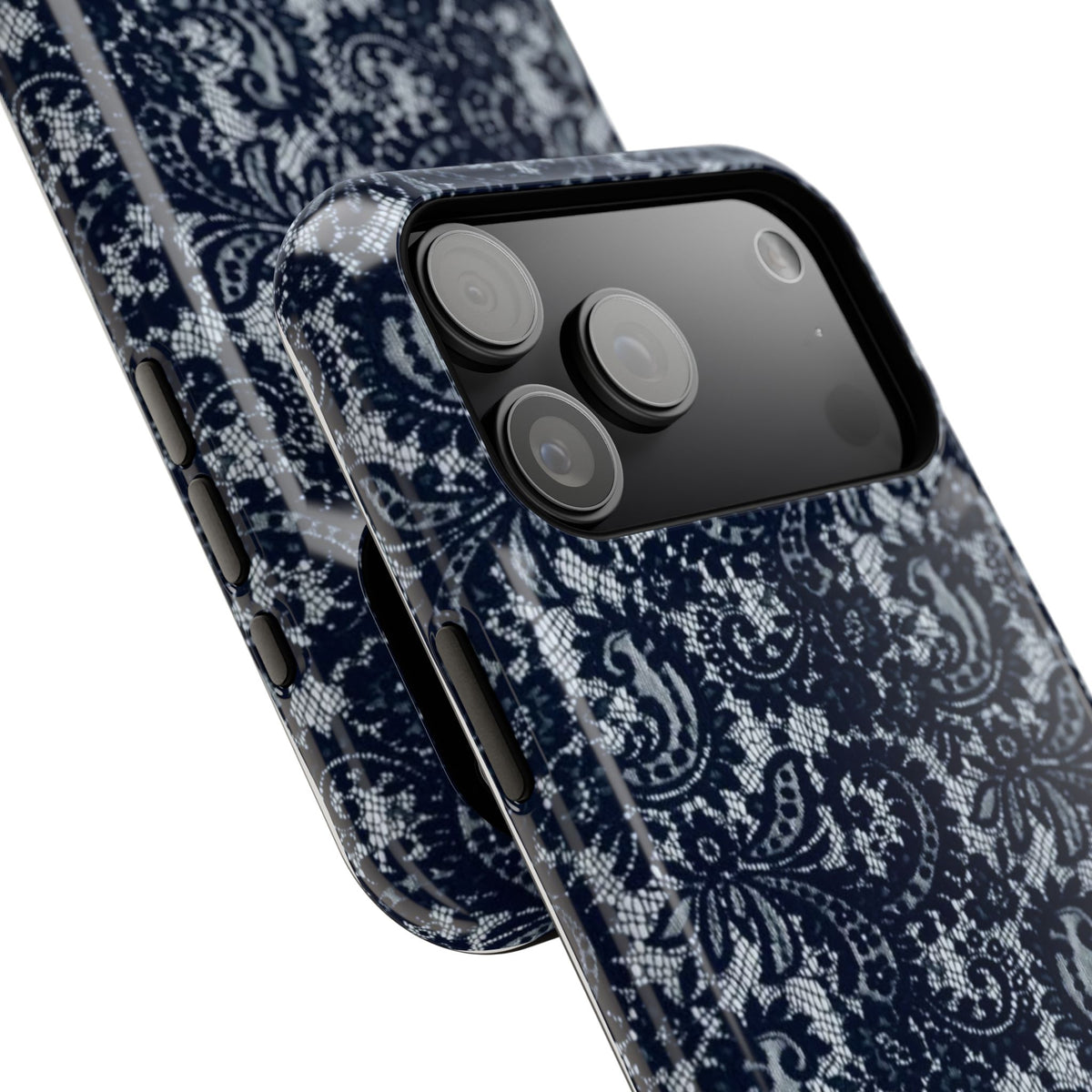 Navy Blue Lace