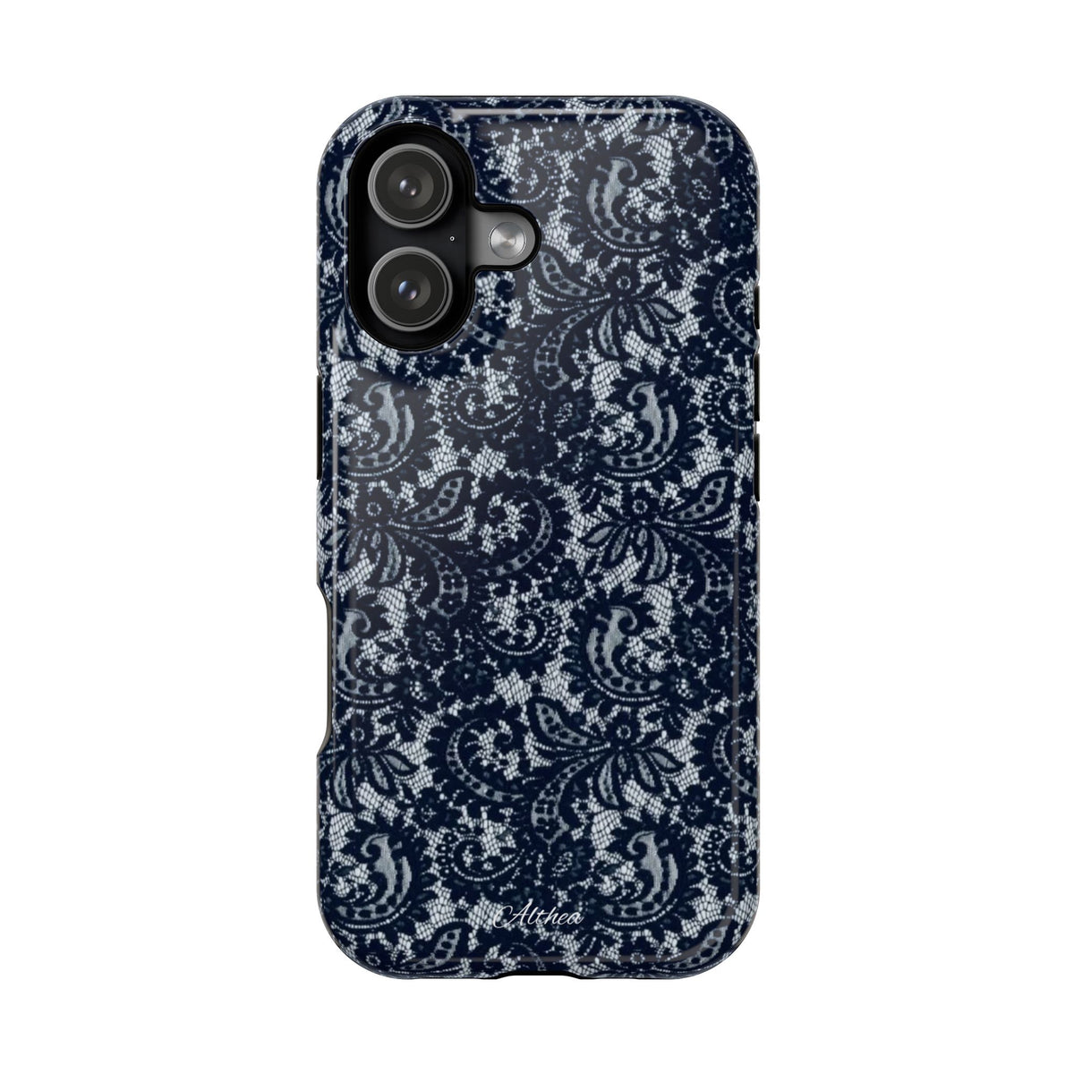 Navy Blue Lace