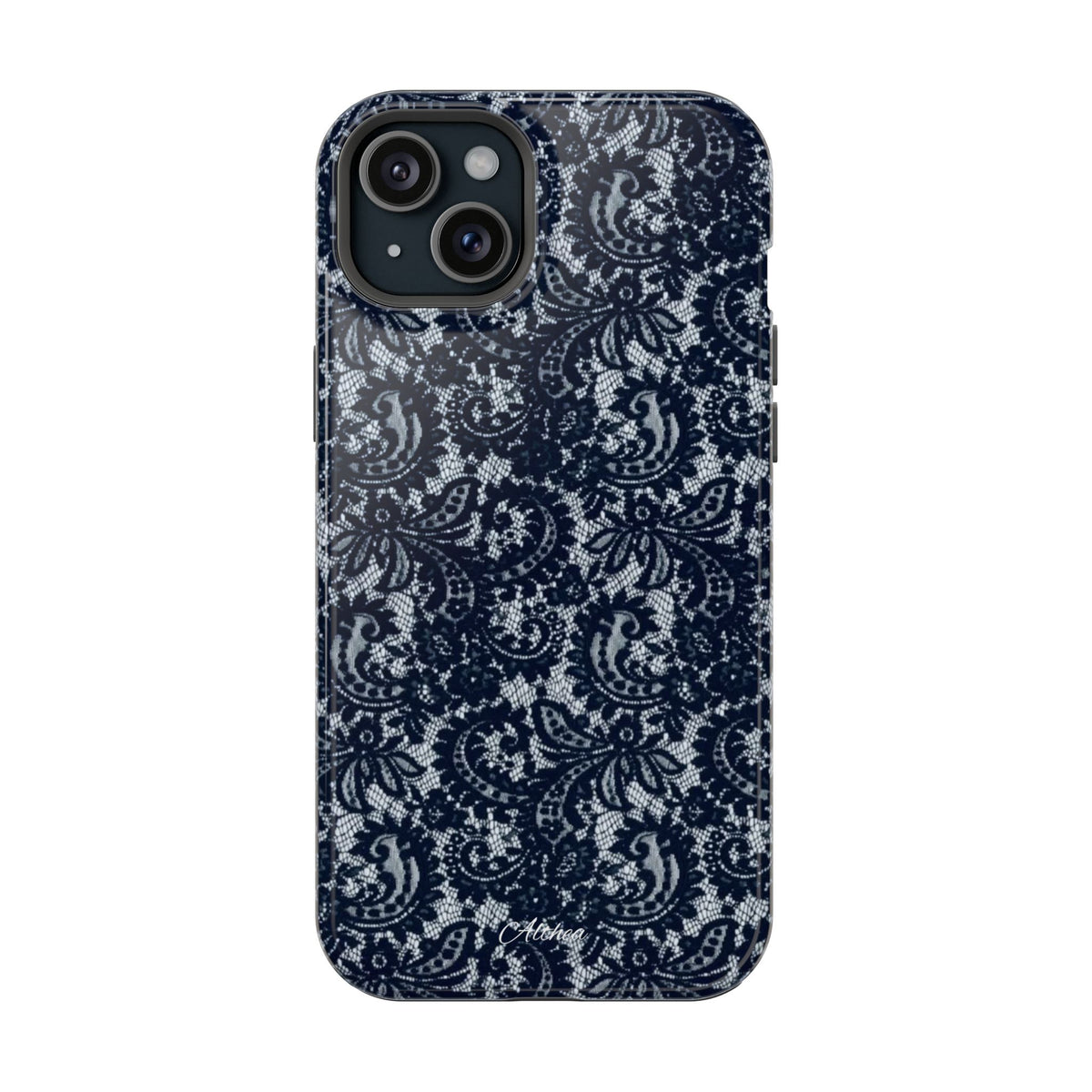 Navy Blue Lace