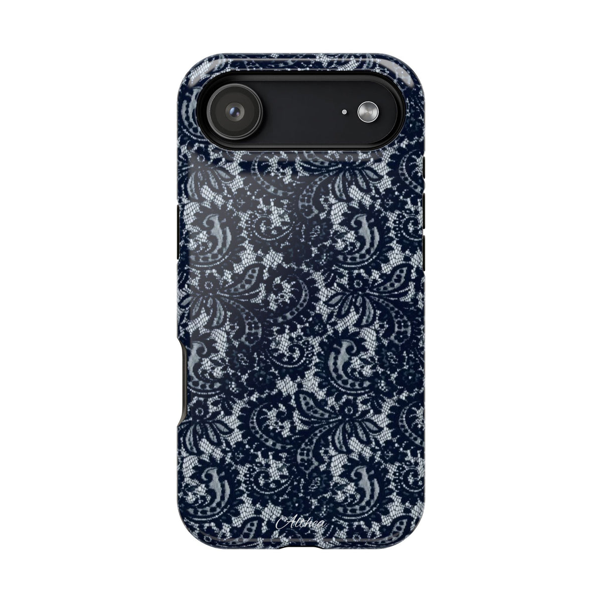 Navy Blue Lace